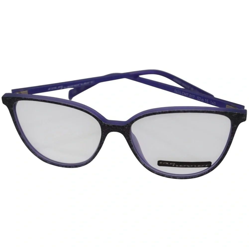 Italia Independent 5624 Women’s Eyeglasses | Purple/Grey Cat Eye | 53-15-140